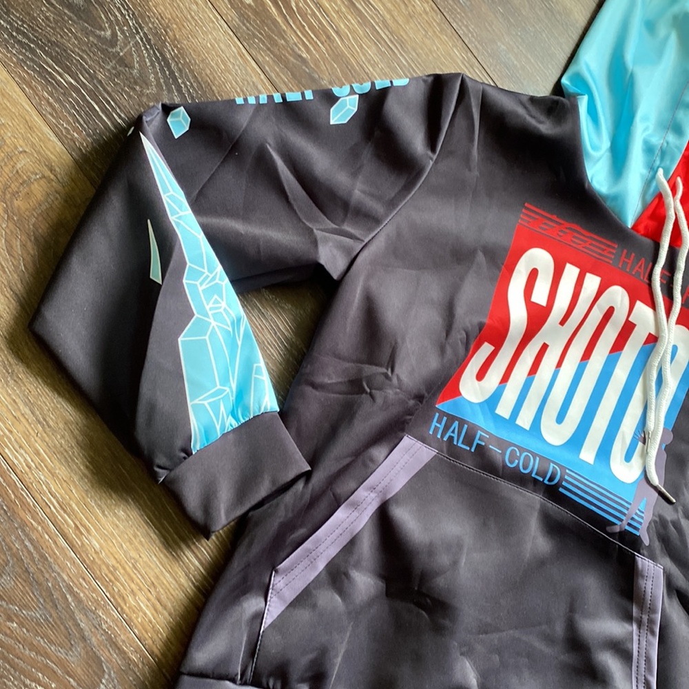 My hero academia half hot half cold Hoodie - Picture 7 of 16